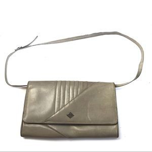 Vintage Grey Crossbody Bag - Gucci Italy